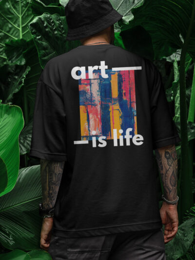 Art Is LifeOversized T-Shirt