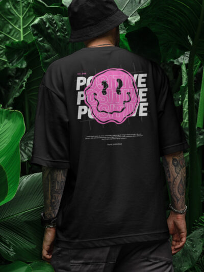 Stay Positive Oversized T-Shirt