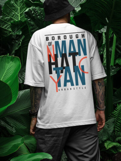Borough Of Man Oversized T-Shirt