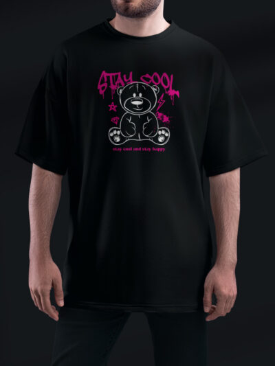 Stay Happy Oversized T-Shirt