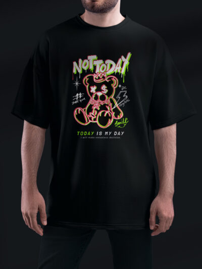 Not Today Oversized T-Shirt