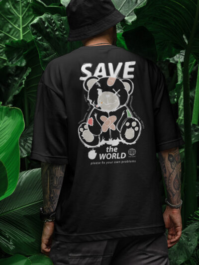 Save The World Oversized T-Shirt
