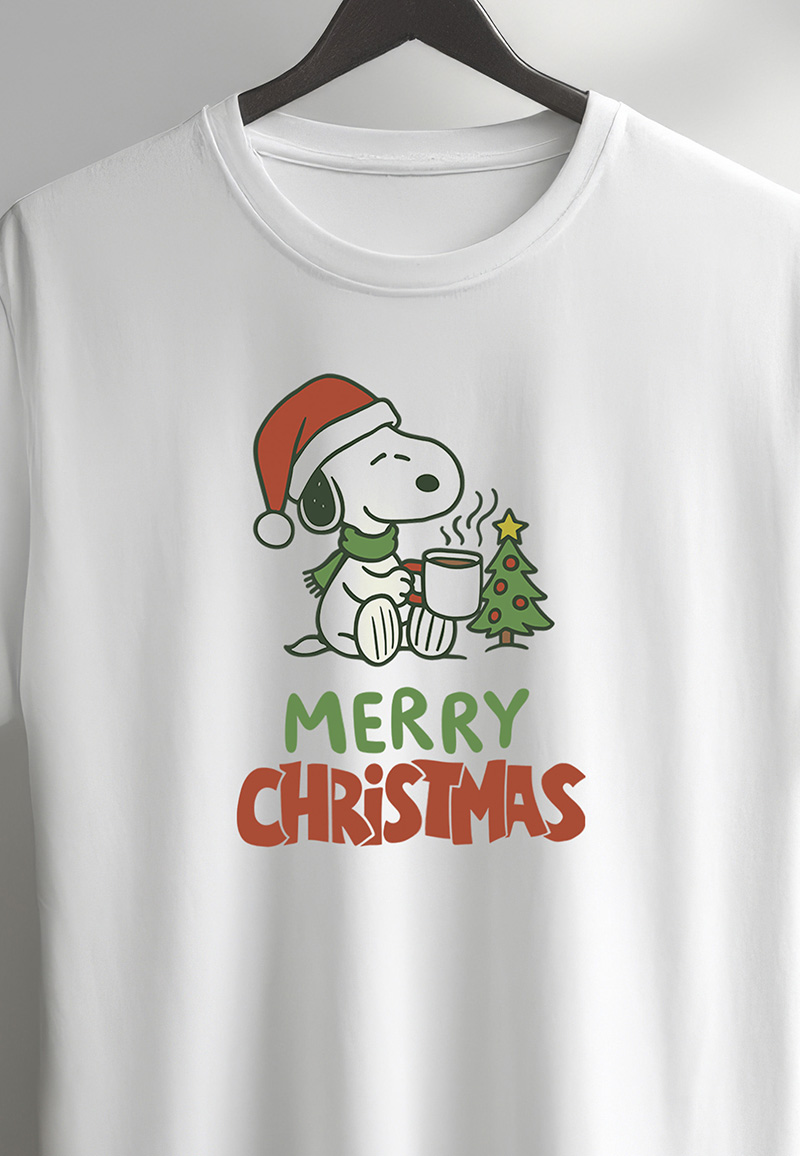 1991 CHRISTMASaspro Cozy Teeway CHRISTMAS Cozy T-Shirt - Image 2