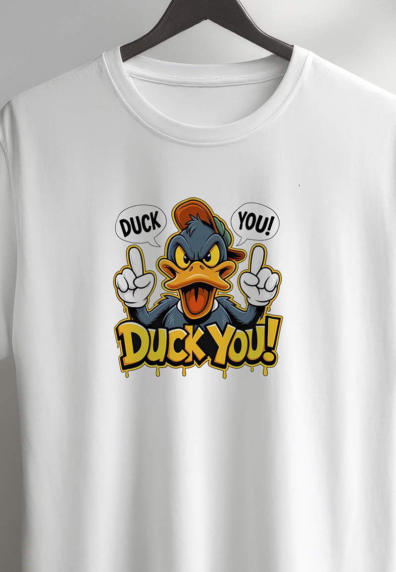 2008 FUNNYaspro Teeway Duck you T-Shir