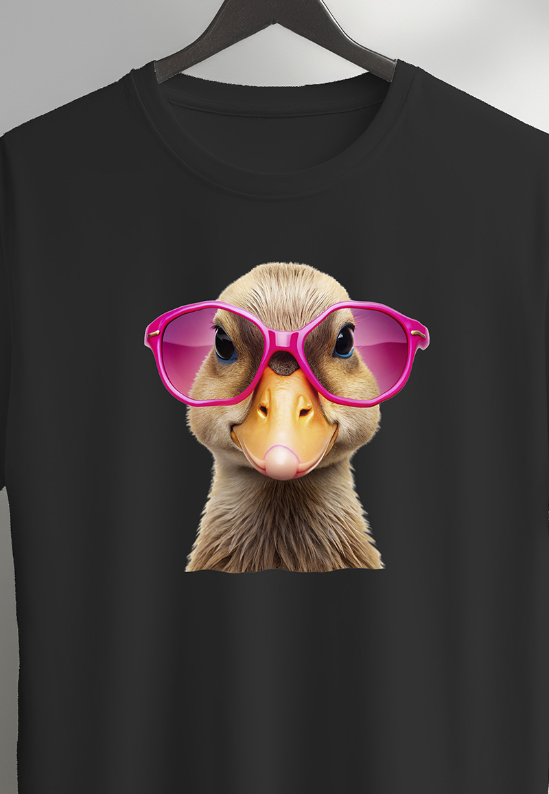 2021 FUNNYmauro Pink Duck Teeway duck T-Shirt - Image 2
